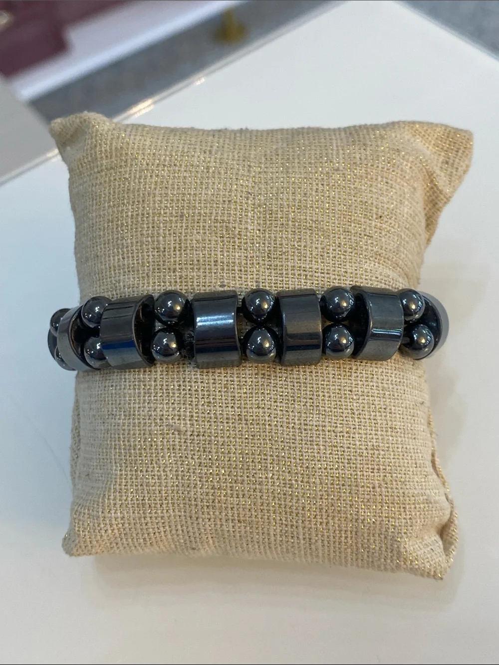 Hematite bracelet